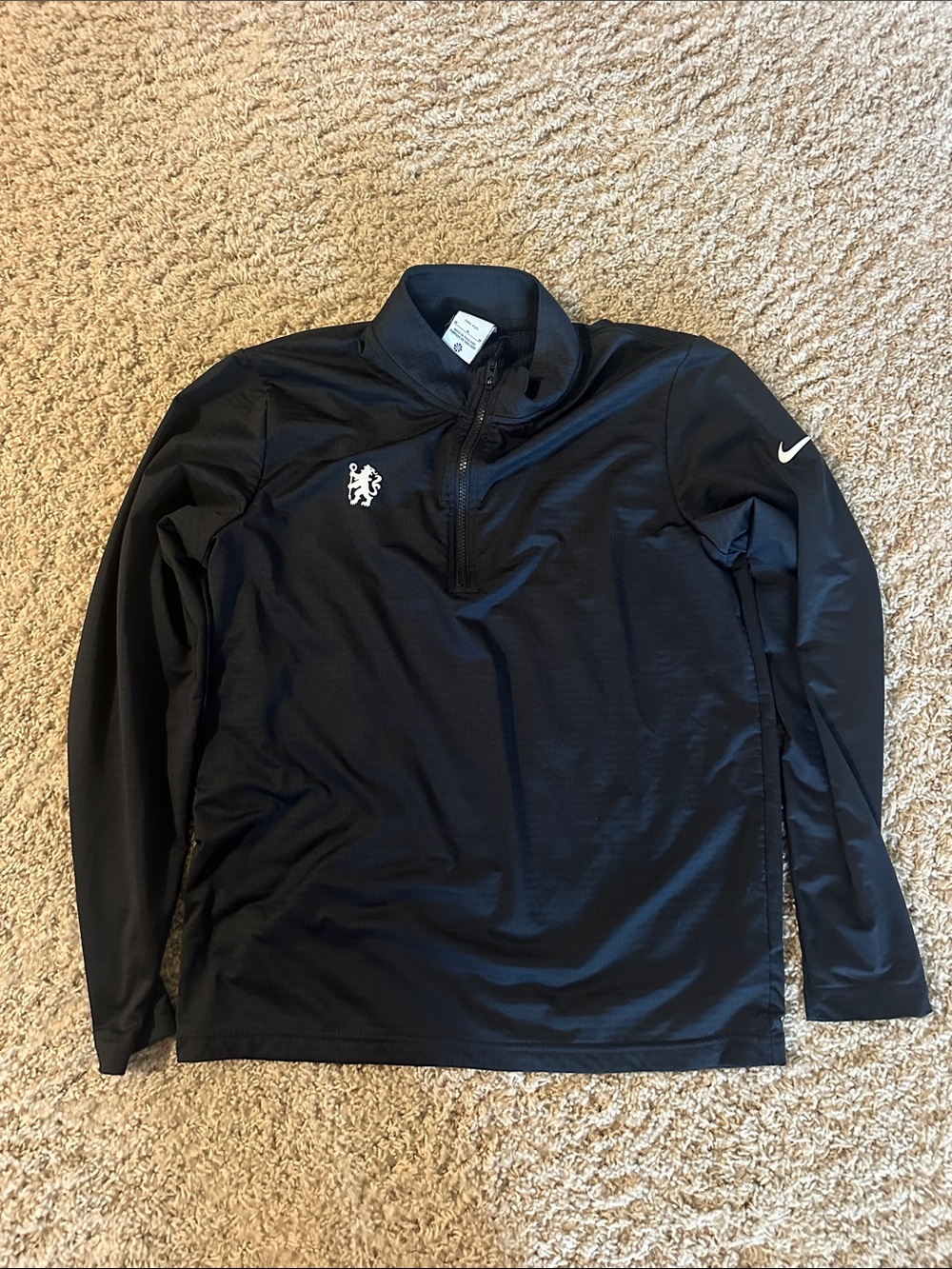 Nike Men’s Black Half-Zip Athletic Pullover